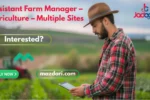 New Assistant Farm Manager Agriculture Jobs 2025