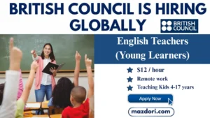 British Council Hiring 2025
