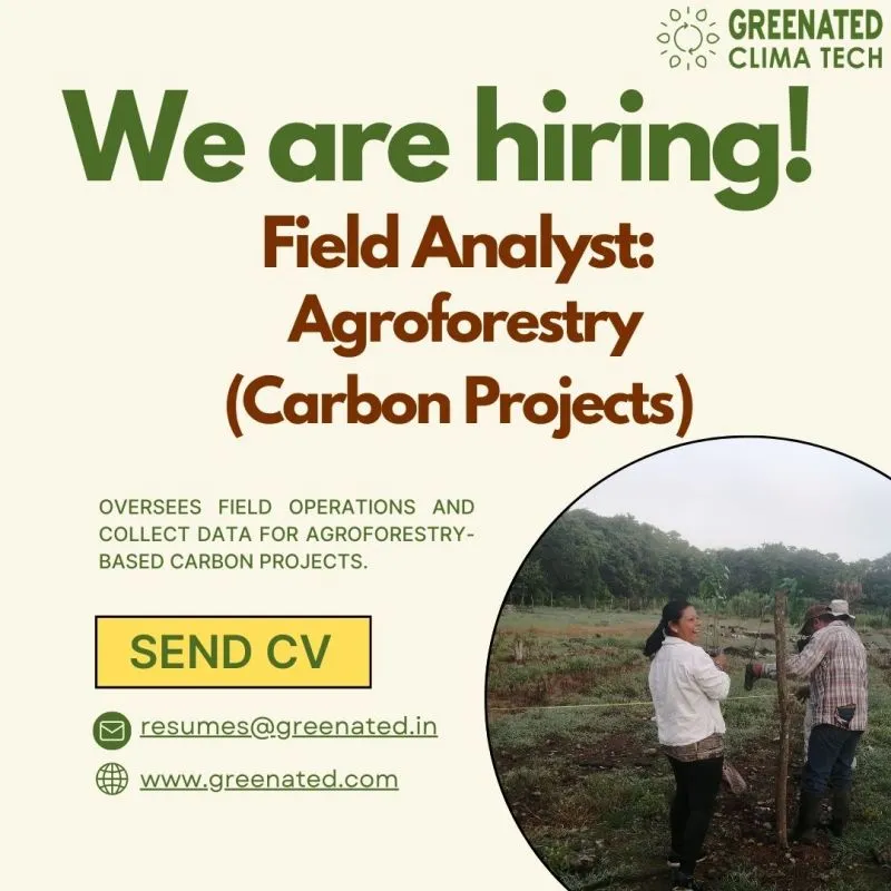 Field Analyst Position in Agroforestry Carbon Project 2025