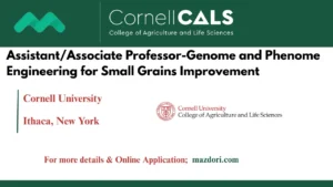 Small Grains Breeder Job 2025 at Cornell University
