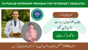 CM Punjab Internship Program for Vets and Para Vets 2025
