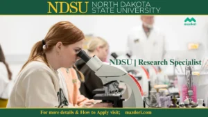 Research Specialist Position 2025 at NDSU
