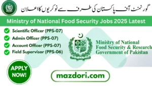 Scientific Officer Jobs at MNFSR 2025